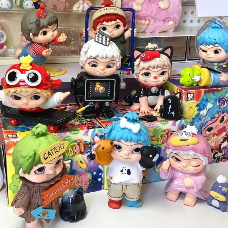 

Подлинная серия Wakuku Childhood Reunion, слепая коробка, милая плюшевая игрушка, милое популярное настольное украшение ручной работы, подарок-сюрприз для мальчиков и девочек