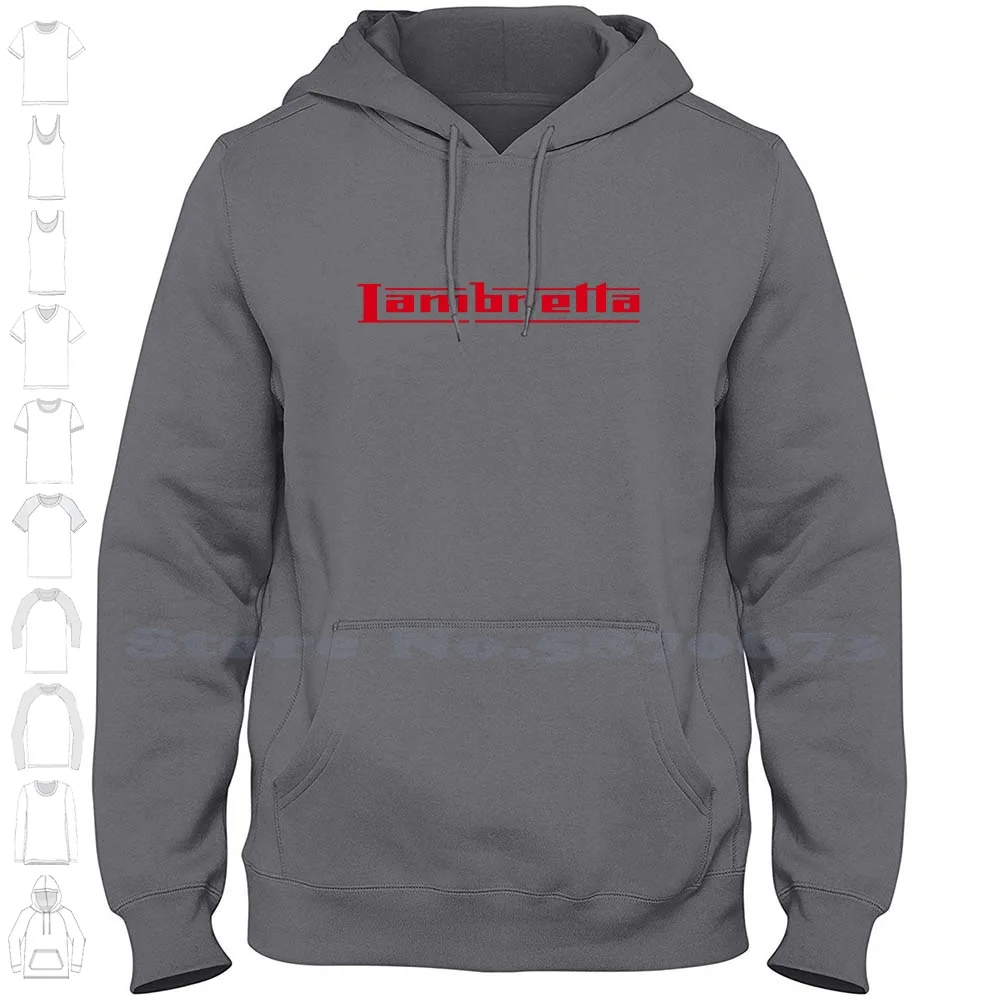 Lambretta Logo Fashion Sweatshirt Hoodie Top Quality Graphic 100% Cotton Hoodies