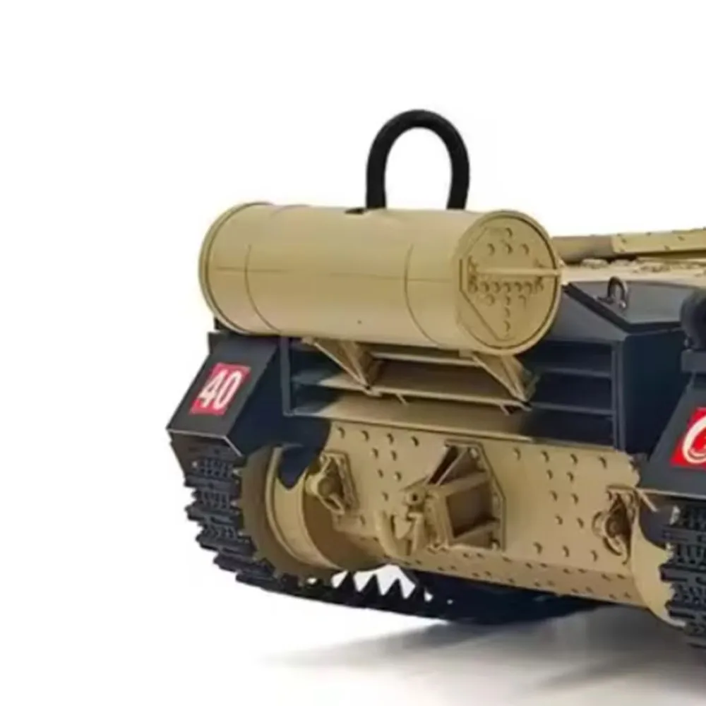 Offre américaine 1/16 2.4G RC char militaire CoolBank croisé MK III réservoir de commande sans fil modèle 360 ° Lampes sonores de fumée rotatives à tourelle RTR