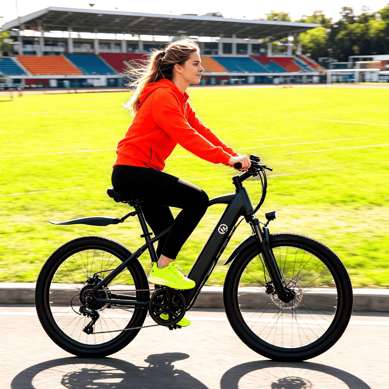 500W Motor 24 7 Service Campus College Student Off Road EBike Pedal Assist Riding Expert Custom High Quality Best Value Fat Tire Trail Riding Easy Handle Complex Terrain