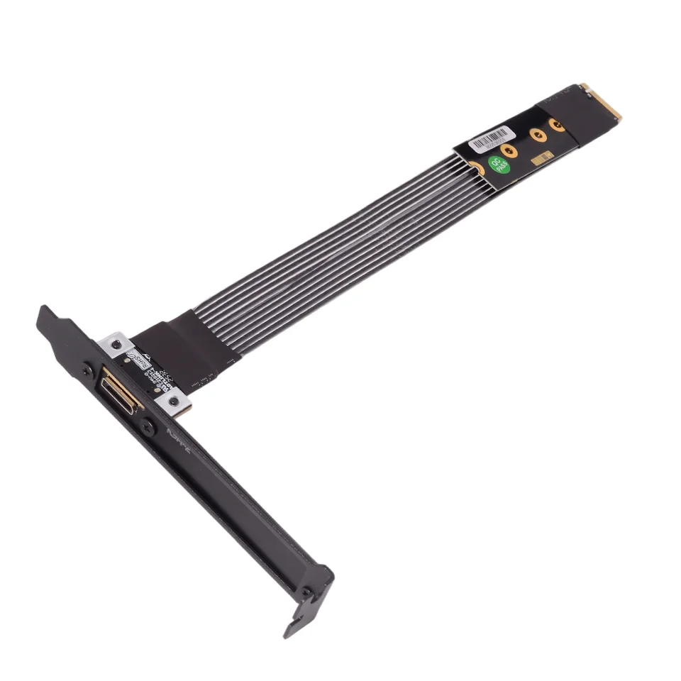 ADT-Link 新型 PCIE 5.0 x4 Gen5 M.2 NVMe - SFF-8611/8612 アダプター