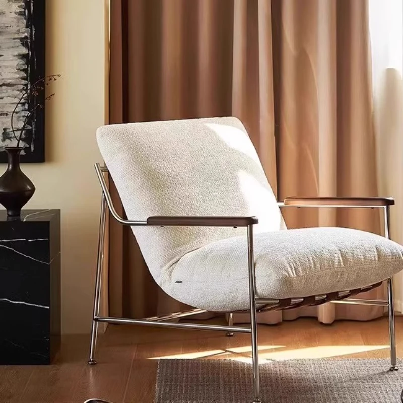 

Fica Chair Fica Leisure Chair Medieval Designer Reclining Chair Living Room Bedroom Modern Light Luxury Furniture Home