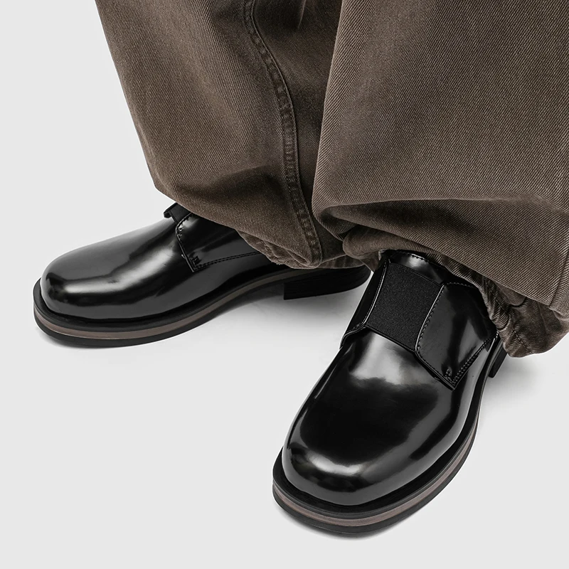 

Популярная деловая повседневная кожаная обувь, модная корейская кожаная обувь, брендовая мужская универсальная качественная удобная обувь для поездок на работу