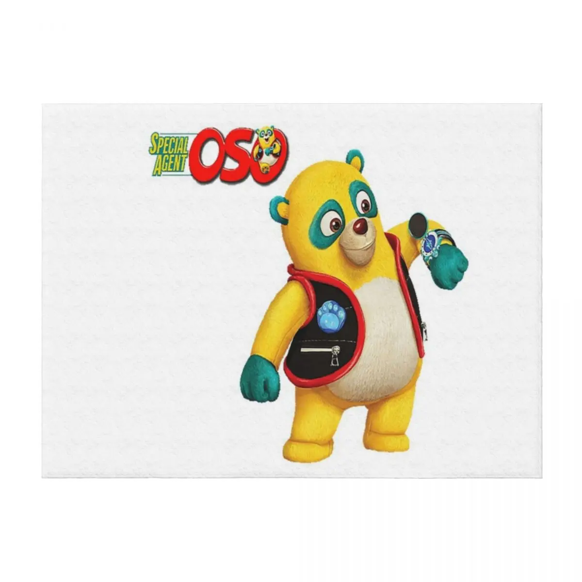 

Special Agent Oso Throw Blanket Moving Loose Flannels Furry Blankets