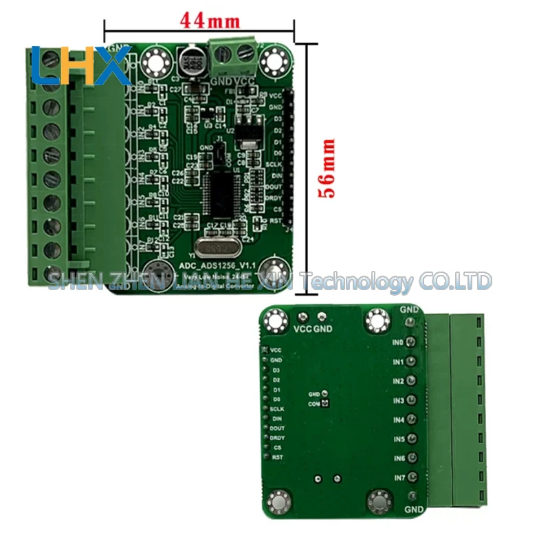 

ADS1256 24-bit ADC 8-channel high-precision sampling acquisition module data acquisition card