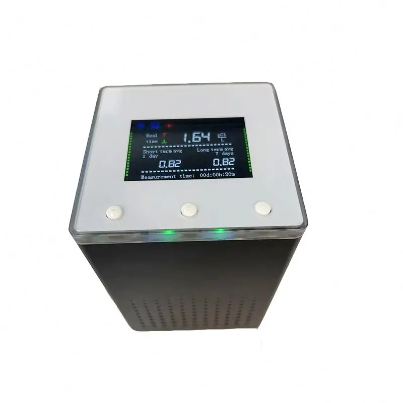 Environmental radon measuring instrument, mainly used in industry, construction and other fields of radon content detection