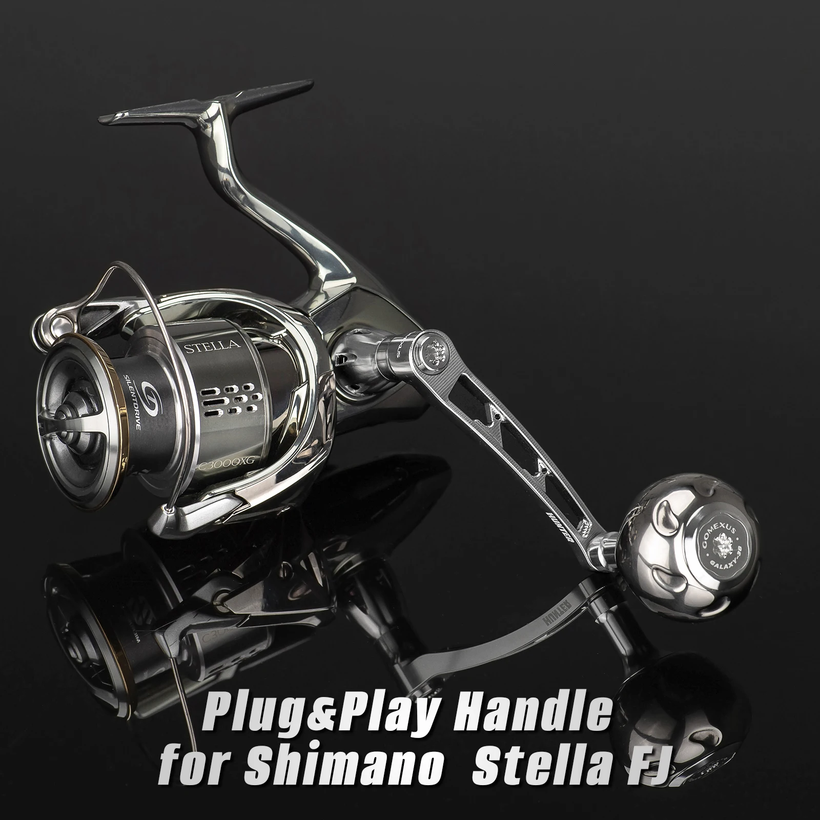 مقبض طاقة GOMEXUS لـ Shimano Stradic FL FM Stella Vanford Sephia Vanquish Nasci Twinpower XD 2000-5000 بكرة دوارة