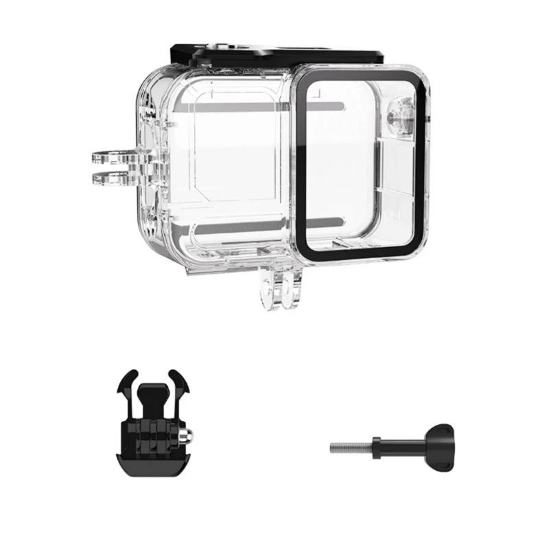 

F68B Underwater Camera Case 9H Hardness Durability for 360 Pro2 45M Depth