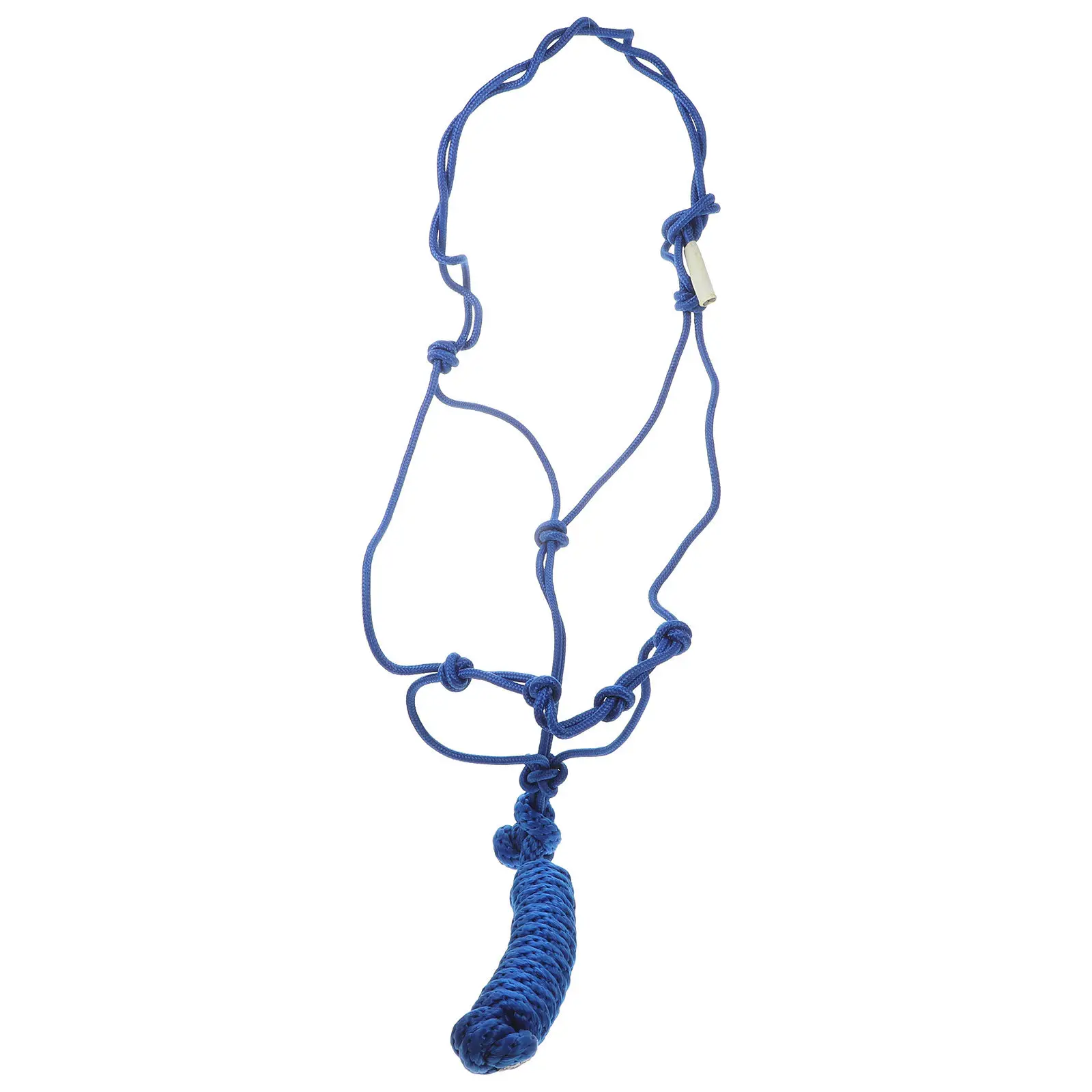 Horse Halter Professional Wear Resistant Knot Stiff Cloth Braid Training Portable Horse Supplies Bridles
