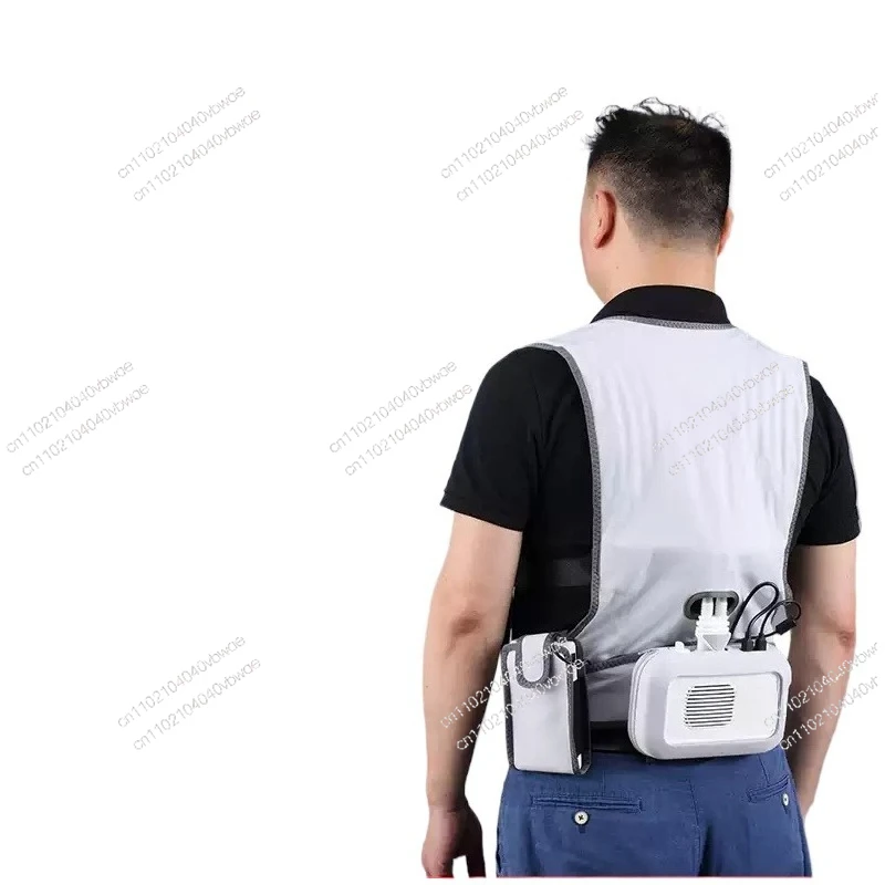 

Summer Outdoor Air-Conditioning Jacket Multifunctional Water-Cooling Vest with DC Micro Compressor Clothing