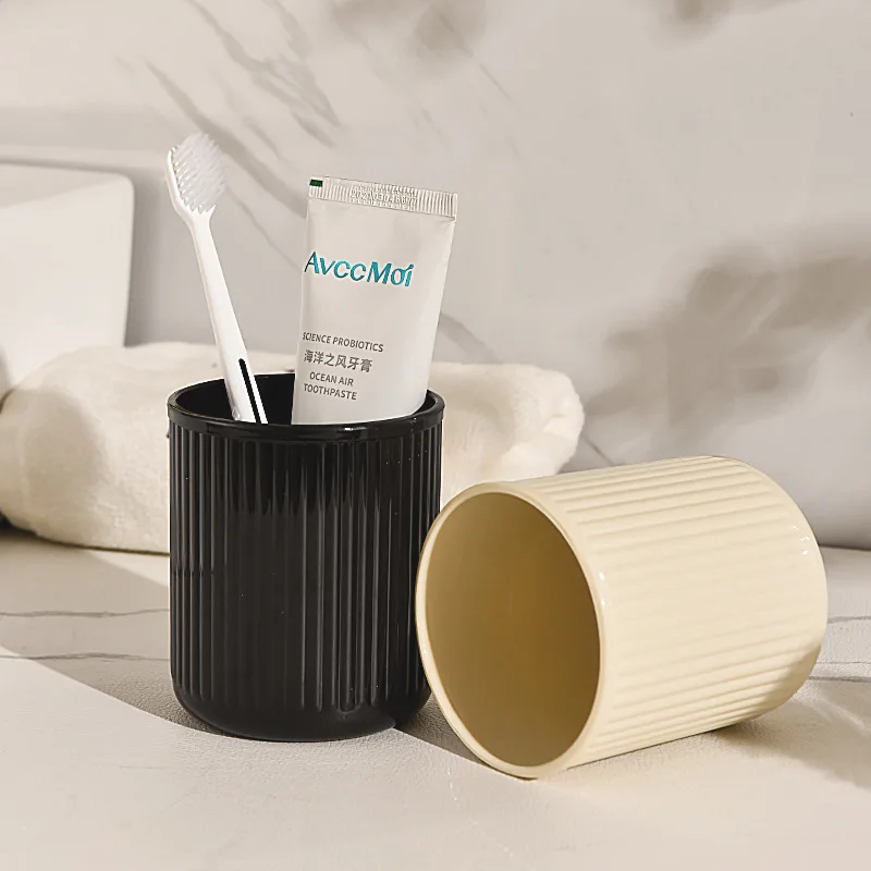 HOCup-Gobelet à brosse à dents en plastique coloré anti-chute, tasse simple, eau et jus, maison et hôtel, livraison gratuite