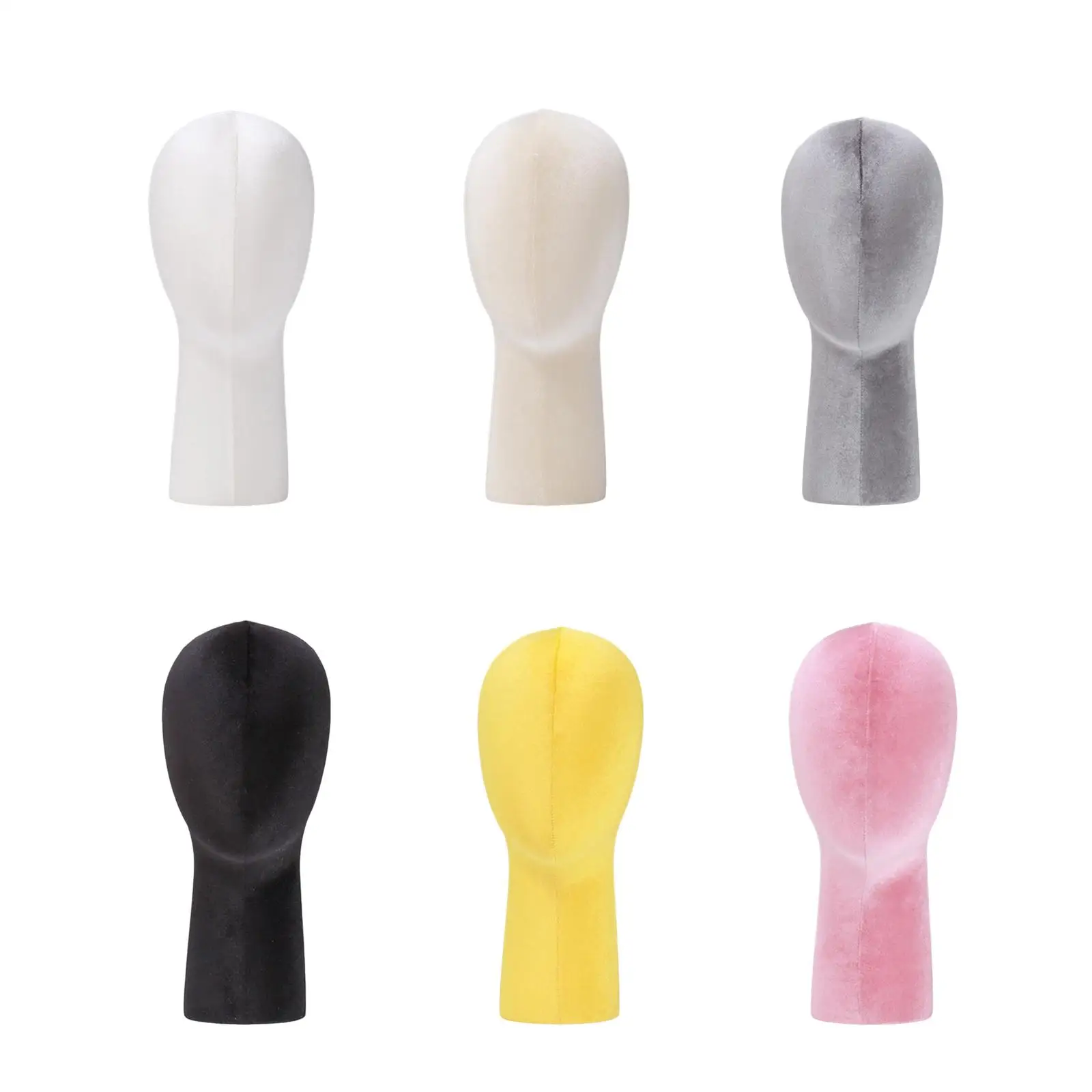 ชั้นวางหมวกวิกผม ชั้นวางอุปกรณ์เสริมผมอเนกประสงค์ หุ่นจัดแต่งทรงผม หุ่นโชว์สำหรับร้านเสริมสวยหรือร้านค้า ชุดหูฟัง