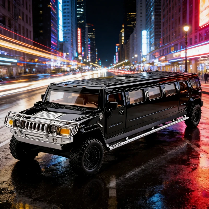 

Литой под давлением автомобиль из эластичного лимузина из сплава 1:24 | Игрушка со звуковым светом и откатным механизмом — потрясающий подарок для детей и любителей!