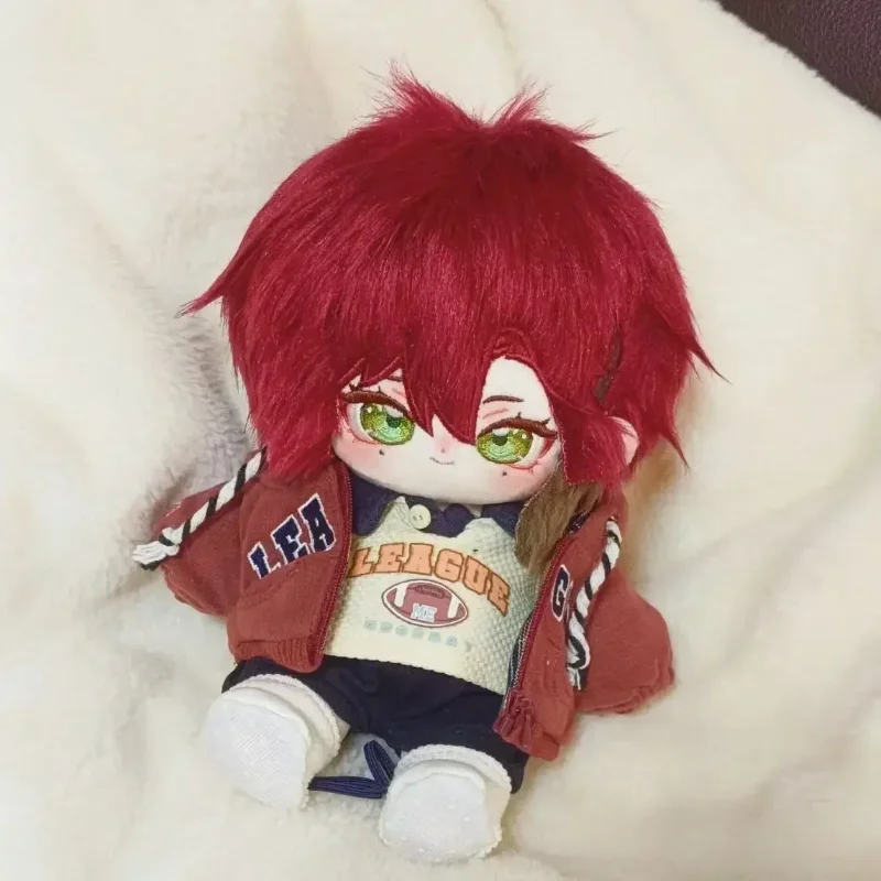 Jeu Genshin Impact Shikanoin Heizou mignon Cosplay peluche poupée corps habiller figurines peluche oreiller Anime 20 cm jouets