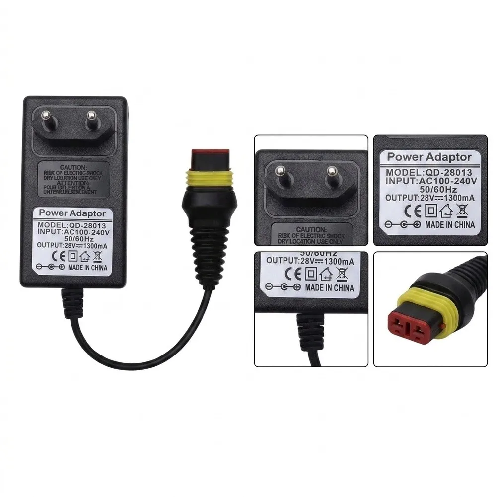 For R80Li Robotic Lawnmowers 28 Volt AC Adapter 28V 1.3A Power Adapter For Home Garden Use Reliable Robotic Lawnmower Adapter