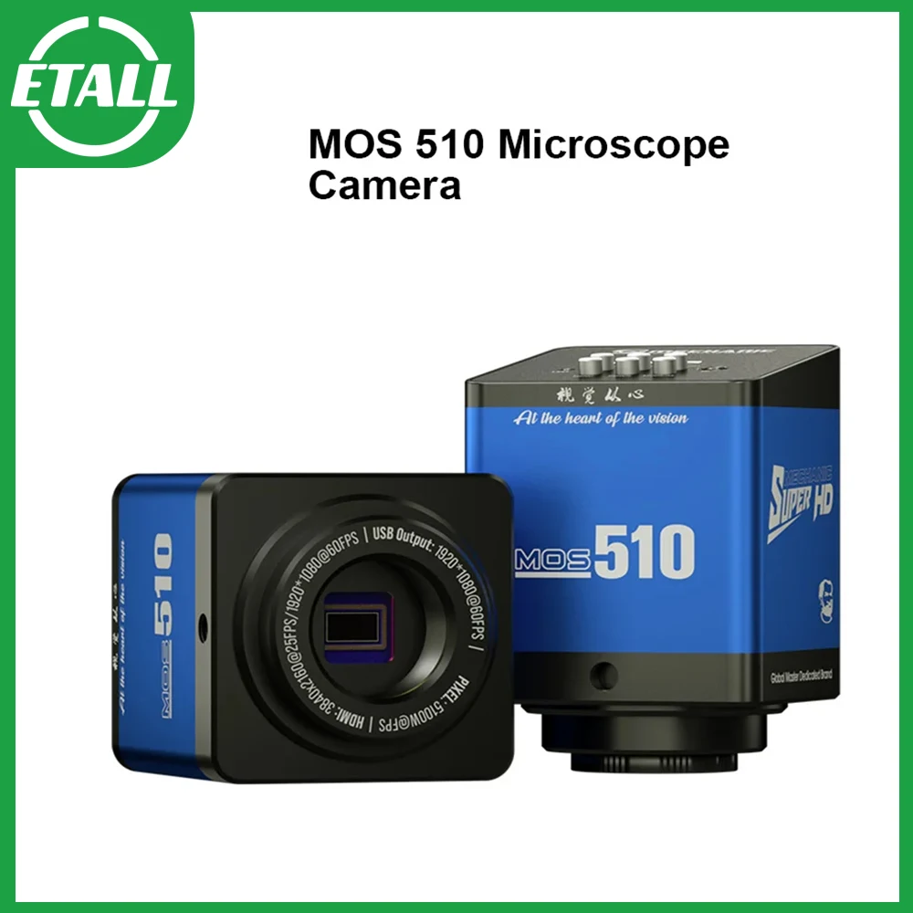 

MECHANIC MOS 510 1080P Industry Video Microscope Camera Used with CTV2/5 Adapter Mobile Phone Welding Repair Camera