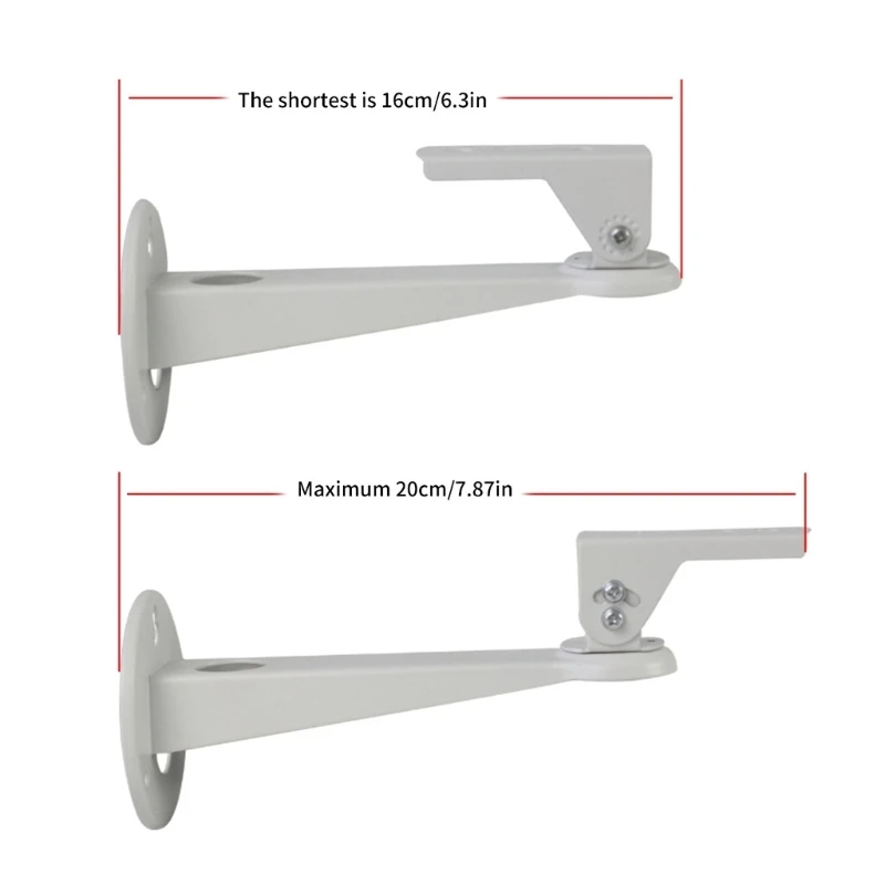 โปรเจคเตอร์ Wall Mount โฮมเธียเตอร์โปรเจคเตอร์แขวน 360 องศาปรับมุมและหมุน Secure Wall Stand