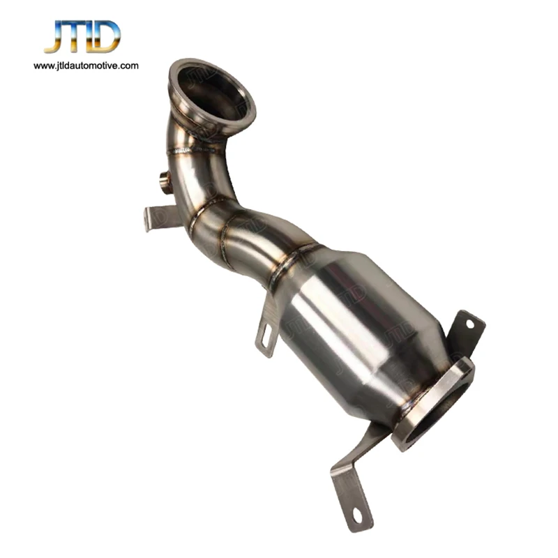 JTLD Performance Stainless Steel Exhaust System For Fiat 500 1.4L Abarth Cat Shell Downpipe