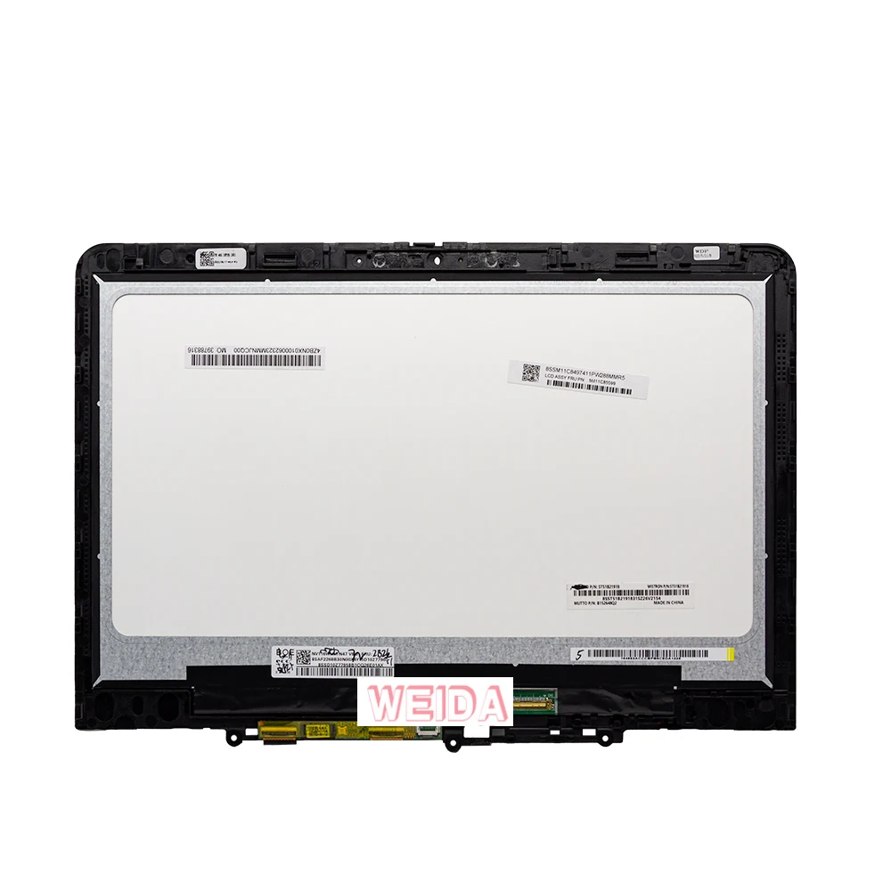 11.6 "voor Lenovo 300 w 500 w Gen 3 Lcd Touch Screen Digitizer Vergadering Frame Vervanging HD 1366*768 5M11C85595