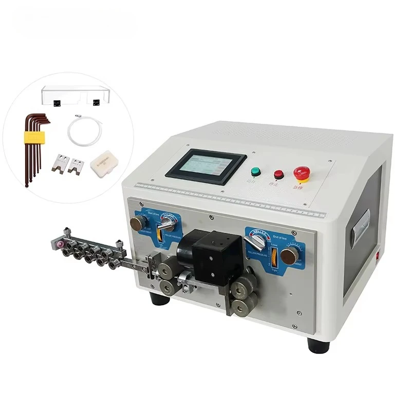 EW-3020 Eastontech Flat Ribbon/Sheath Wire Cutting Stripping Machine | Auto Cable Stripper 2*(0.3-2.0mm) 1000-2000 P/h