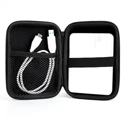 Protective Case Mini Storage Cover Zipper Bag 2.5 Inch USB External Hard Disk Drive Case Bag Storage Bag