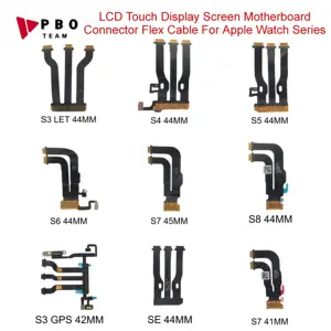 Bilashmart LCD Touch Display Screen Motherboard Connector Flex Cable Apple Watch Series 8 5 6 7 41/45/40/38/44 MM S3 GPS S5 S6 S7 S8 SE