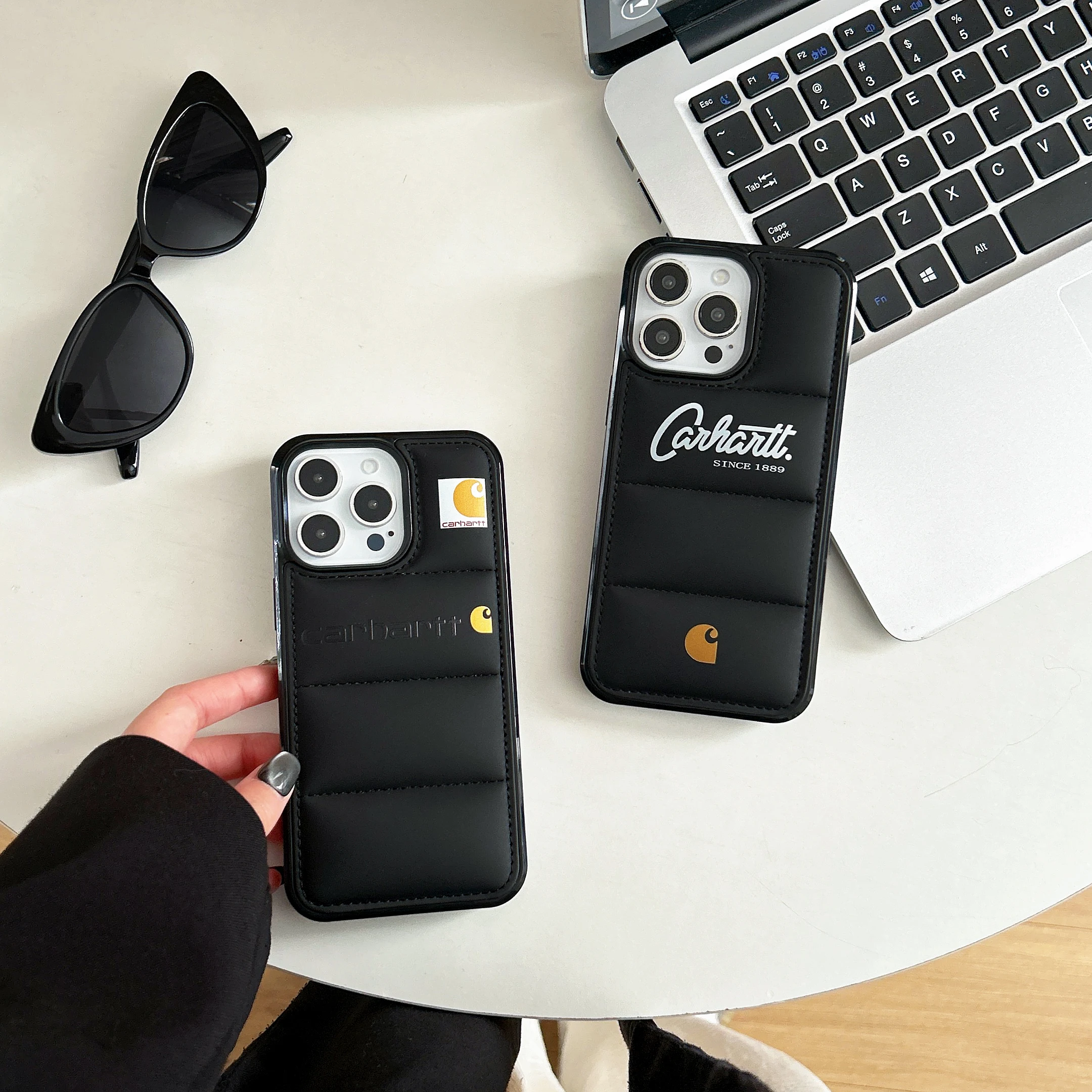 

Liquid Down Jacket Airbag Case For iPhone 16 15 14 Plus 13 12 Mini 11 Pro Max X XR XS Max Bumper Padded Candy Color Rugged Cover