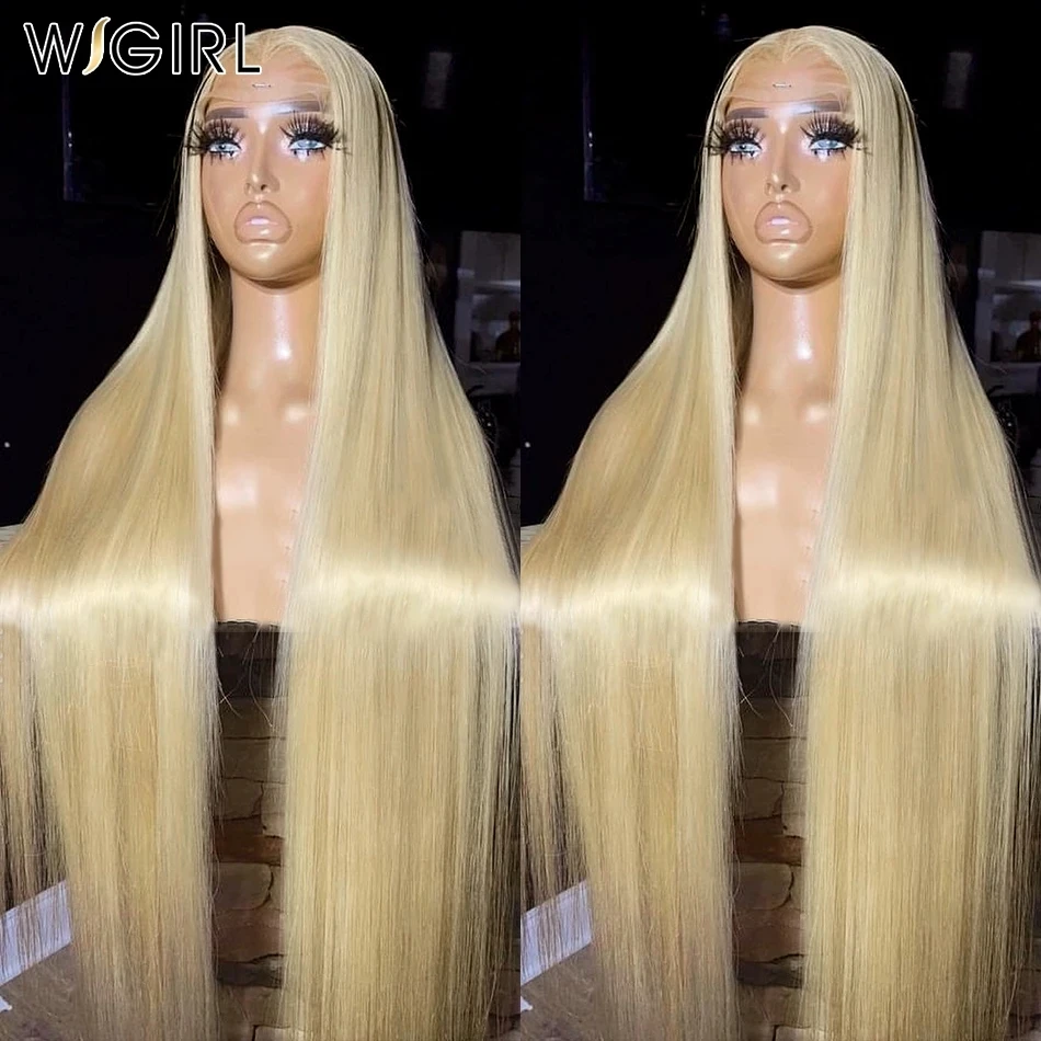 13x6 Straight Blonde Lace Front Wig Human Hair 30 Inch 613 Human Hair Wigs Brazilian Colored 13x4 Hd Lace Frontal Wigs For Women