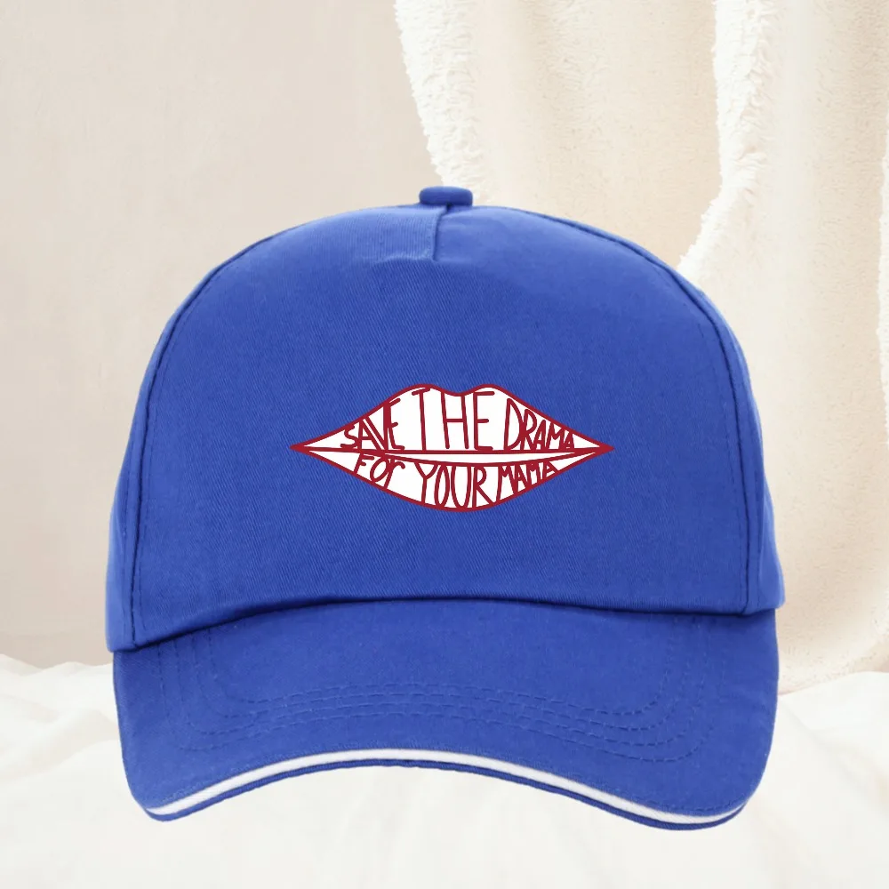 Save The Drama For Your Mama Baseball Cap, Classic Casual Stylish,Perfect Gift For Families And Friends Fashion Snapback hat 3