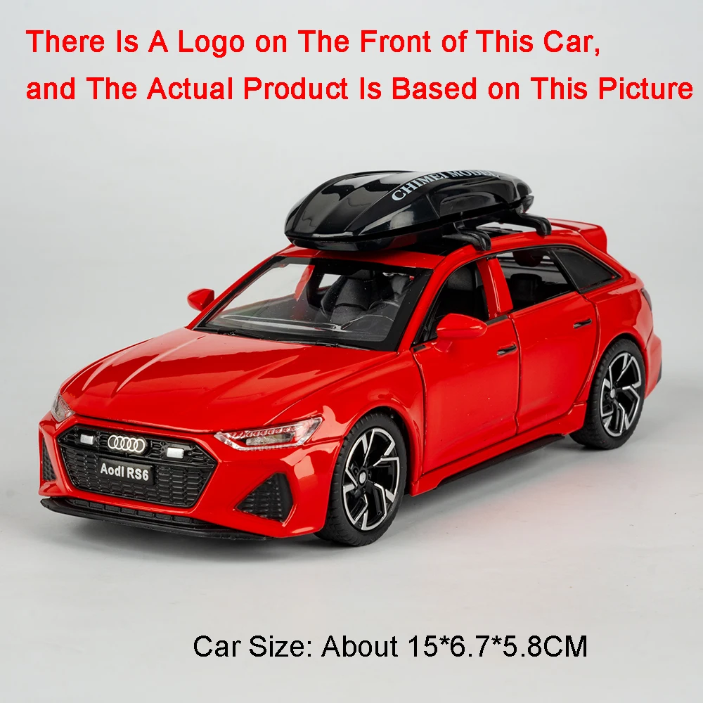 1:32 RS6 RS7 Auto in lega Giocattoli Pressofusione Modelli in miniatura Ruota Tirare indietro Veicoli Pneumatici in gomma Modello di auto Regali perfetti per i ragazzi