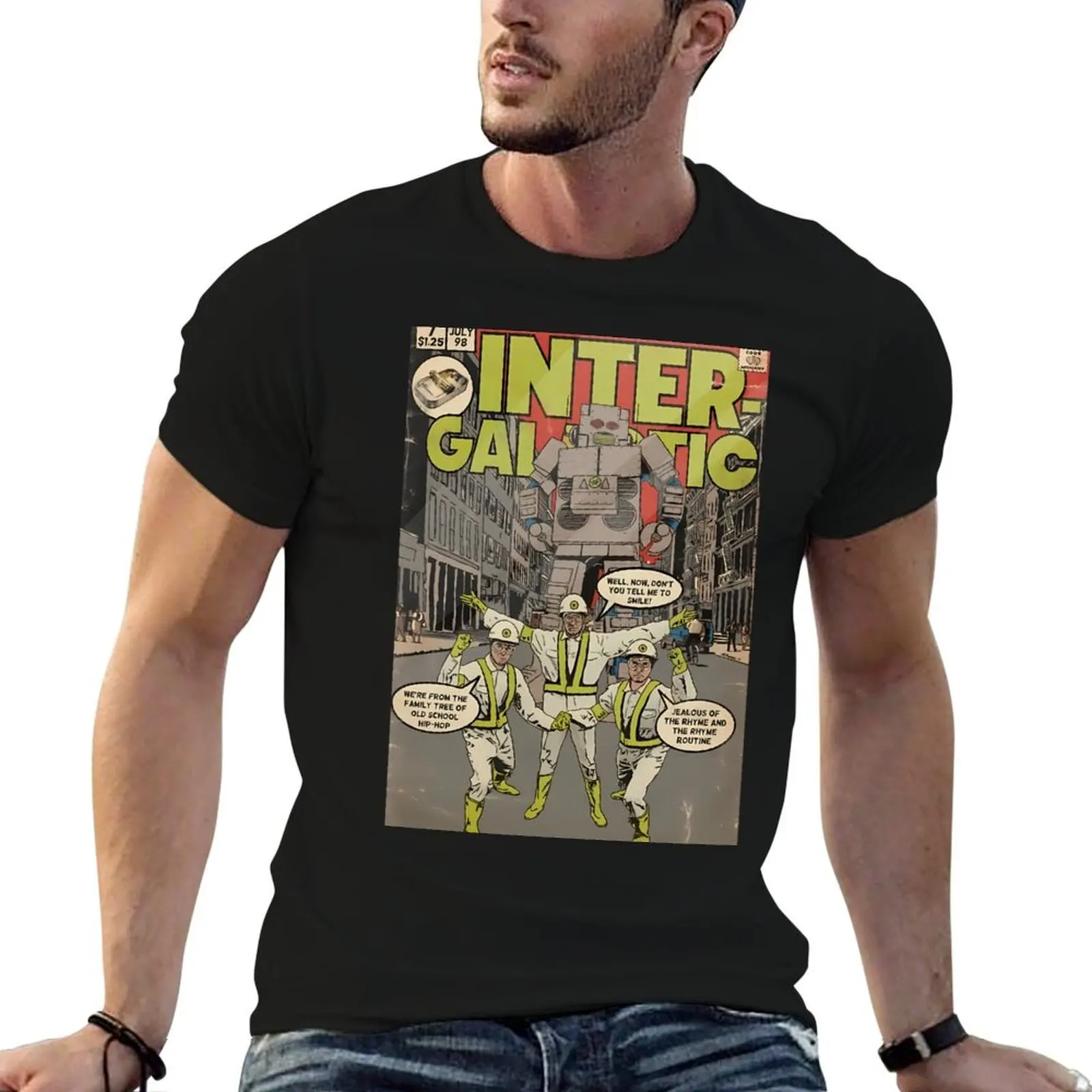 

Intergalactic Nasty Hello Intergalactic anime Song T-Shirt Album tshirt Hello Intergalactic Nasty - Hello Nasty -