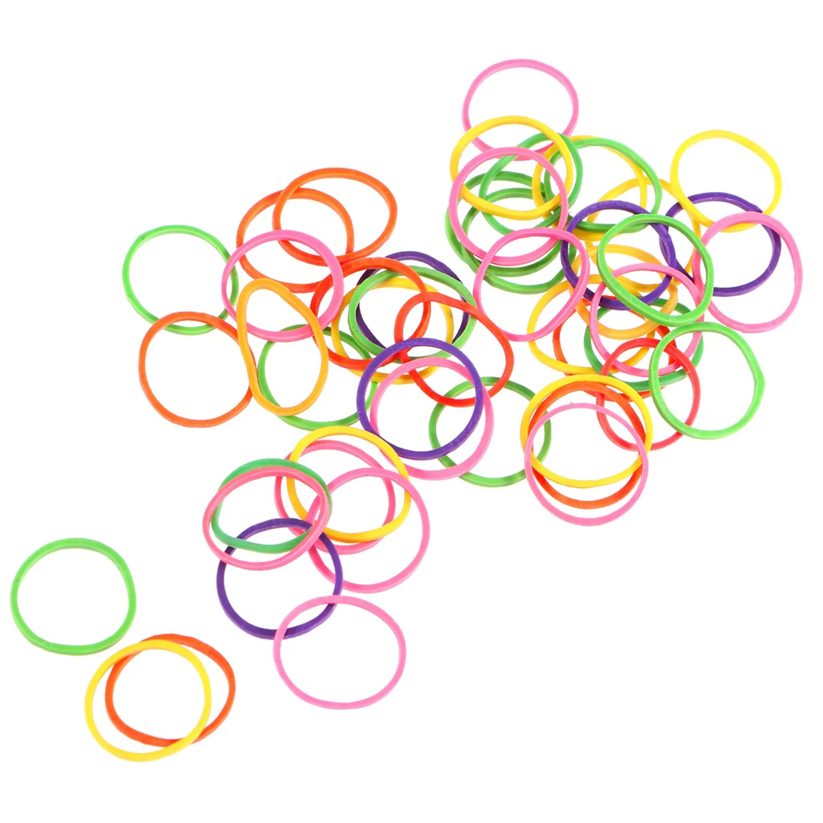 

170 Pcs Dog Hair Bands Beauty Straps Accessories Pet Elastic Grooming Supplies Colored Rubber Ties