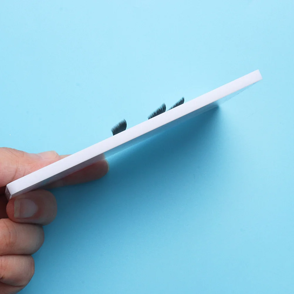 Plaque d'affichage de cils en acrylique, 2 pièces, support de cils pour Salon de beauté, organisateur de faux cils, plateau d'extension, outil de greffage