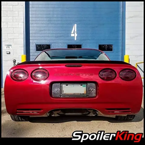 SpoilerKing Spoiler per bagagliaio 284P per Chevy Corvette C5 1997-2004 Nero - Migliora l'aerodinamica e lo stile dei veicoli con pre durevole