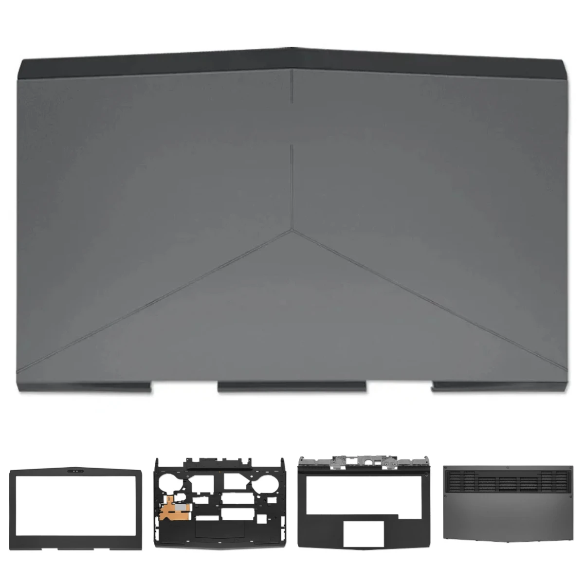 Compatible with Alienware 13 R3 M13X R3 laptop LCD top cover, screen bezel, palm rest, bottom case, air vent