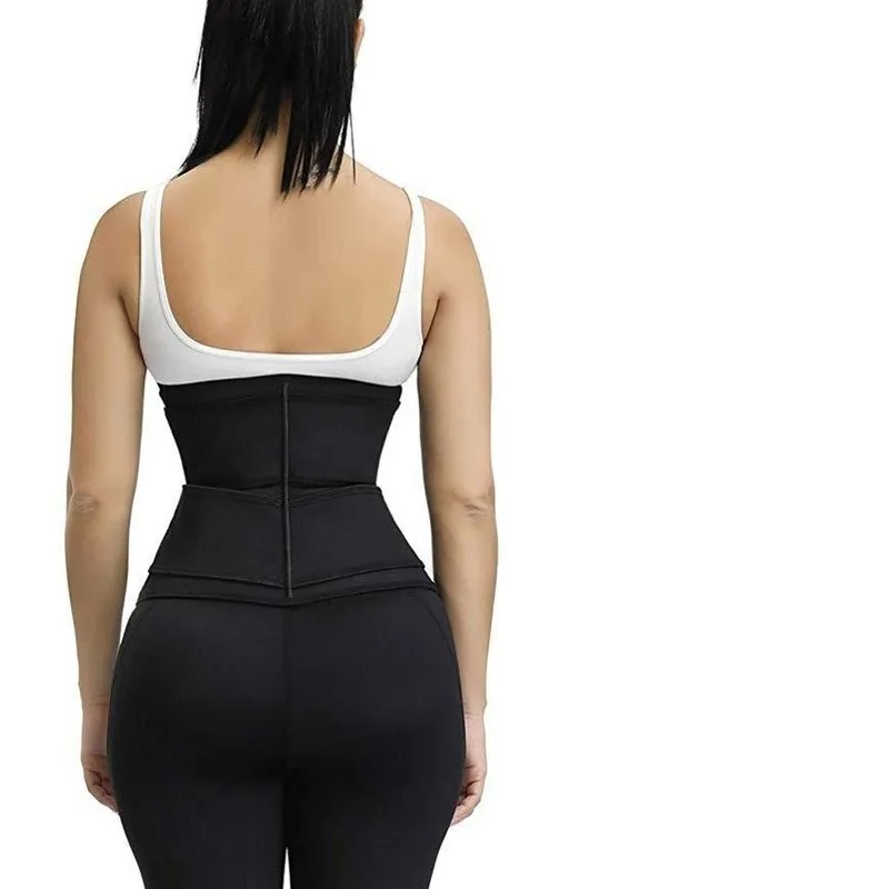 Double Belt Waist Trainer Postpartum Shapewear Yoga Sports Waist Support Corset