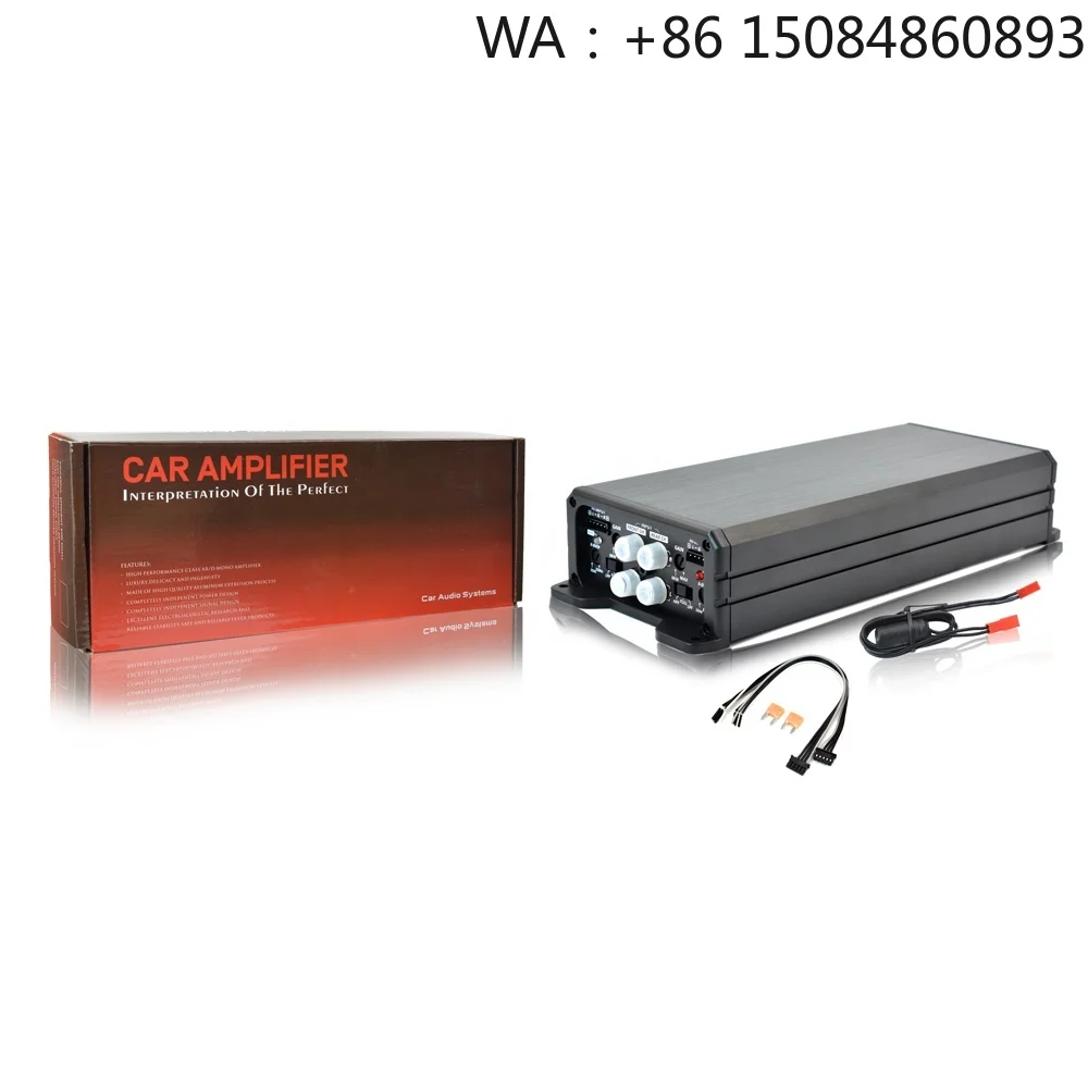 Car modification DIY car enthusiast feverWholesale Car Audio 4 Channel Aluminium Professional Class AB 70W4CH Audio Unit