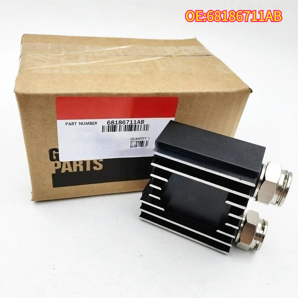

For 68186711AB Car Accessories New Transmission Cooler Thermal Bypass 68186711AA For Dodge Ram 6.7L Cummins 2013-2018