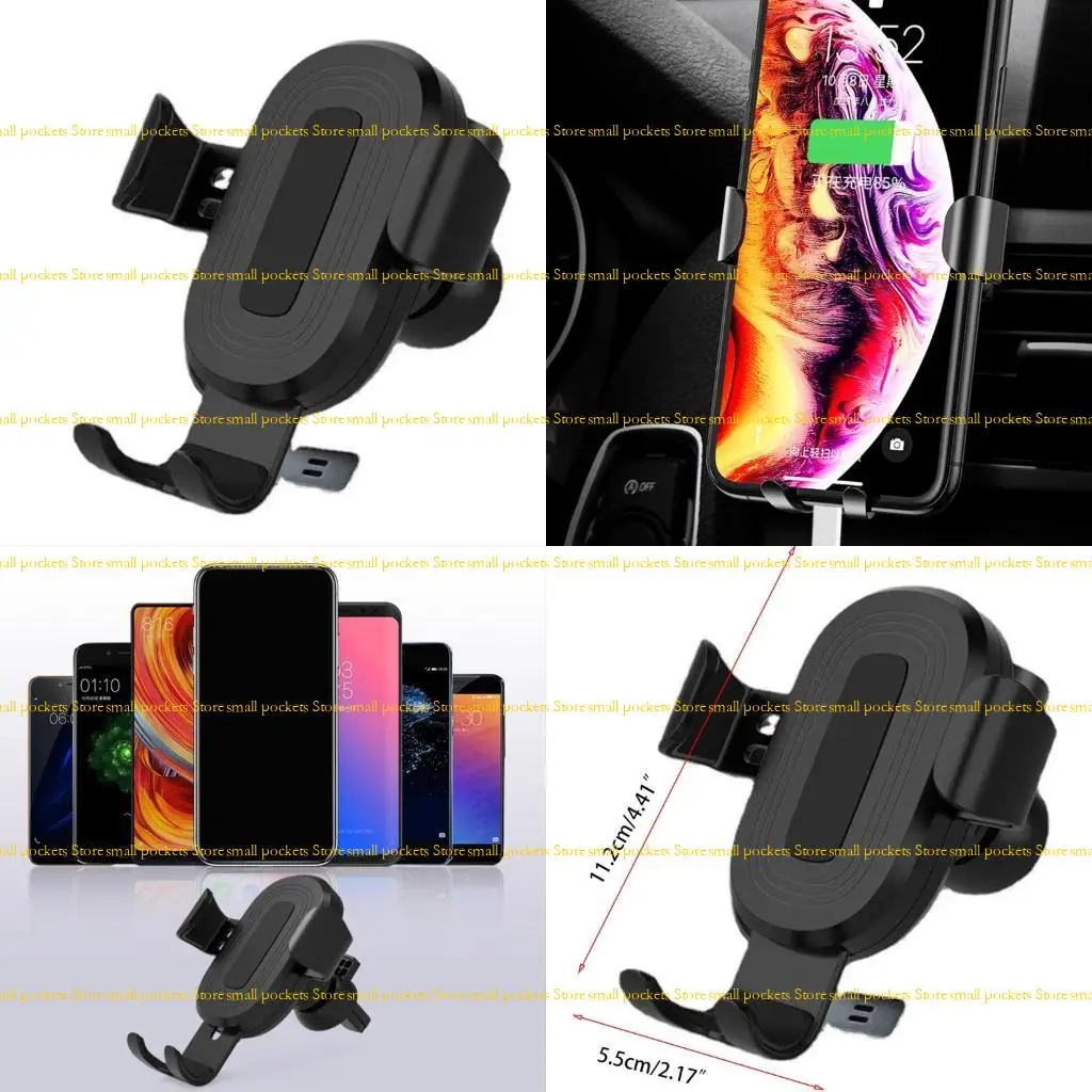 

R1WD Держатель телефона с автоматическим зажимом вентиляционного отверстия Надежно установите его на стол приборной панели