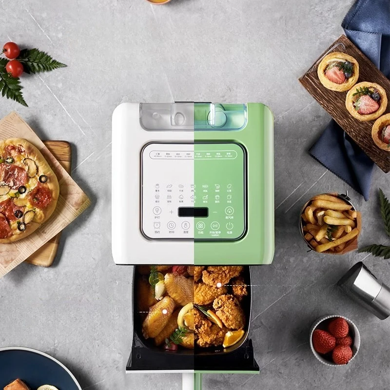 

Air fryer household new steam tender baking large capacity