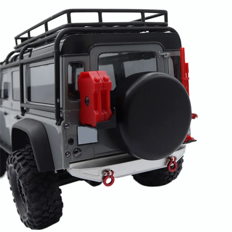 

Metal Front Rear Bumper For 1/18 RC Crawler Car TRX4-M TRX4M Upgrade Parts