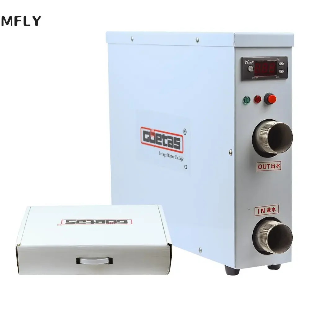 5.5-18KW مضخة الحرارة سخان مياه كهربي حمام سباحة سخان سبا مع شهادة CE 220 فولت/380 فولت #1