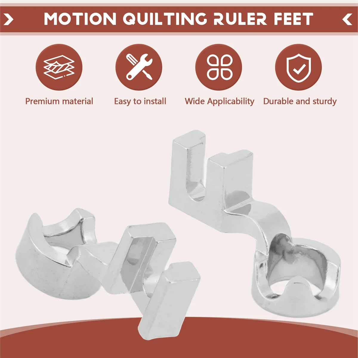 【اليوم فقط!】أقدام مسطرة خياطة اللحف الحركية