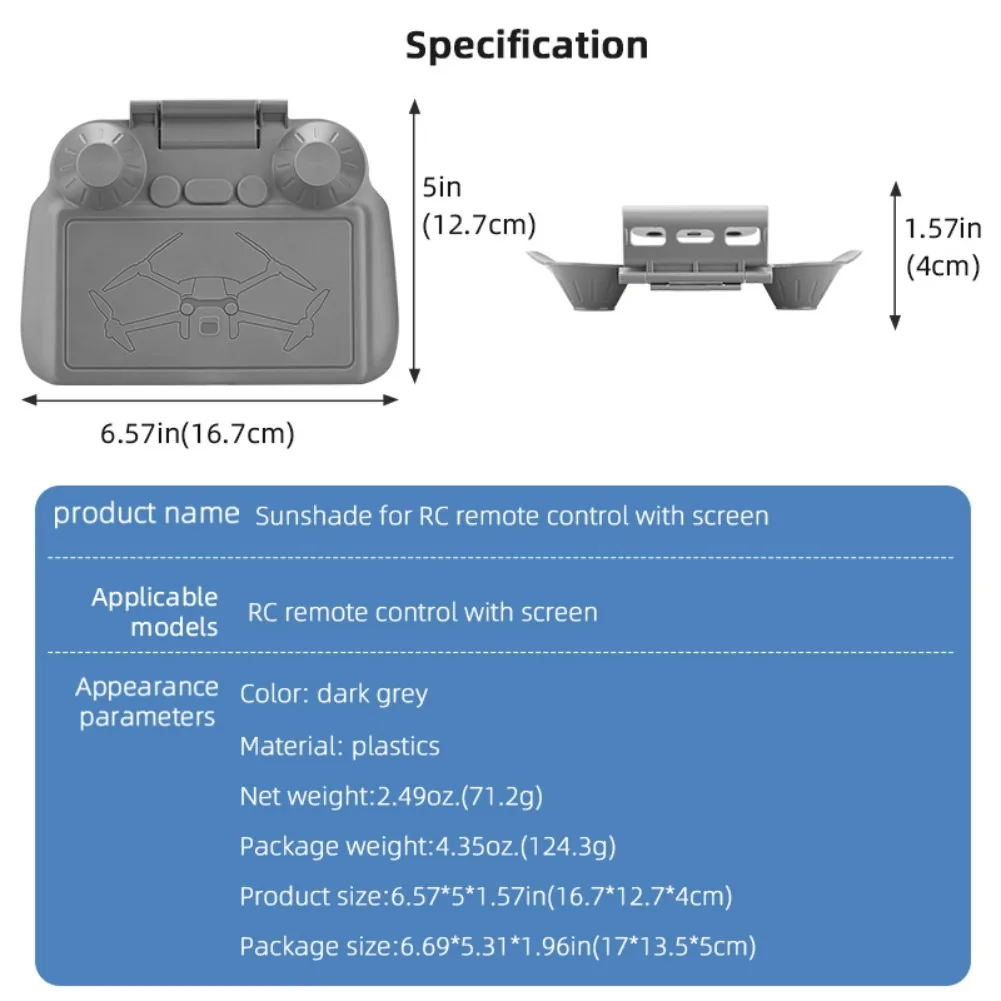 ドローン用フード付きシェル,ミニ3,ミニ3プロ,mavic 3pro用保護ケース,ドローン用アクセサリー