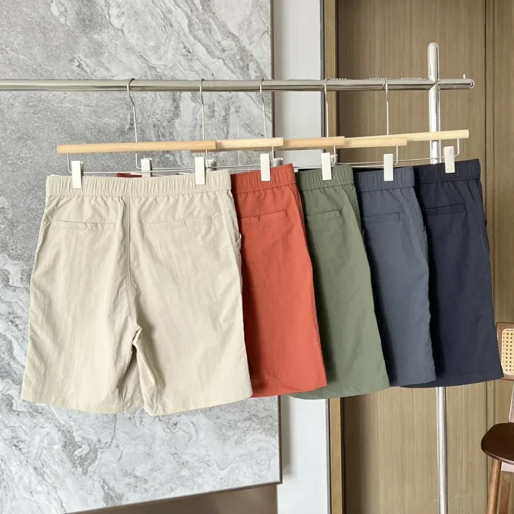 Free shipping  New Couple's Woven Nylon Quick Drying Workwear Shorts Have A Soft and Skin Friendly Feel, Dry and Breathable