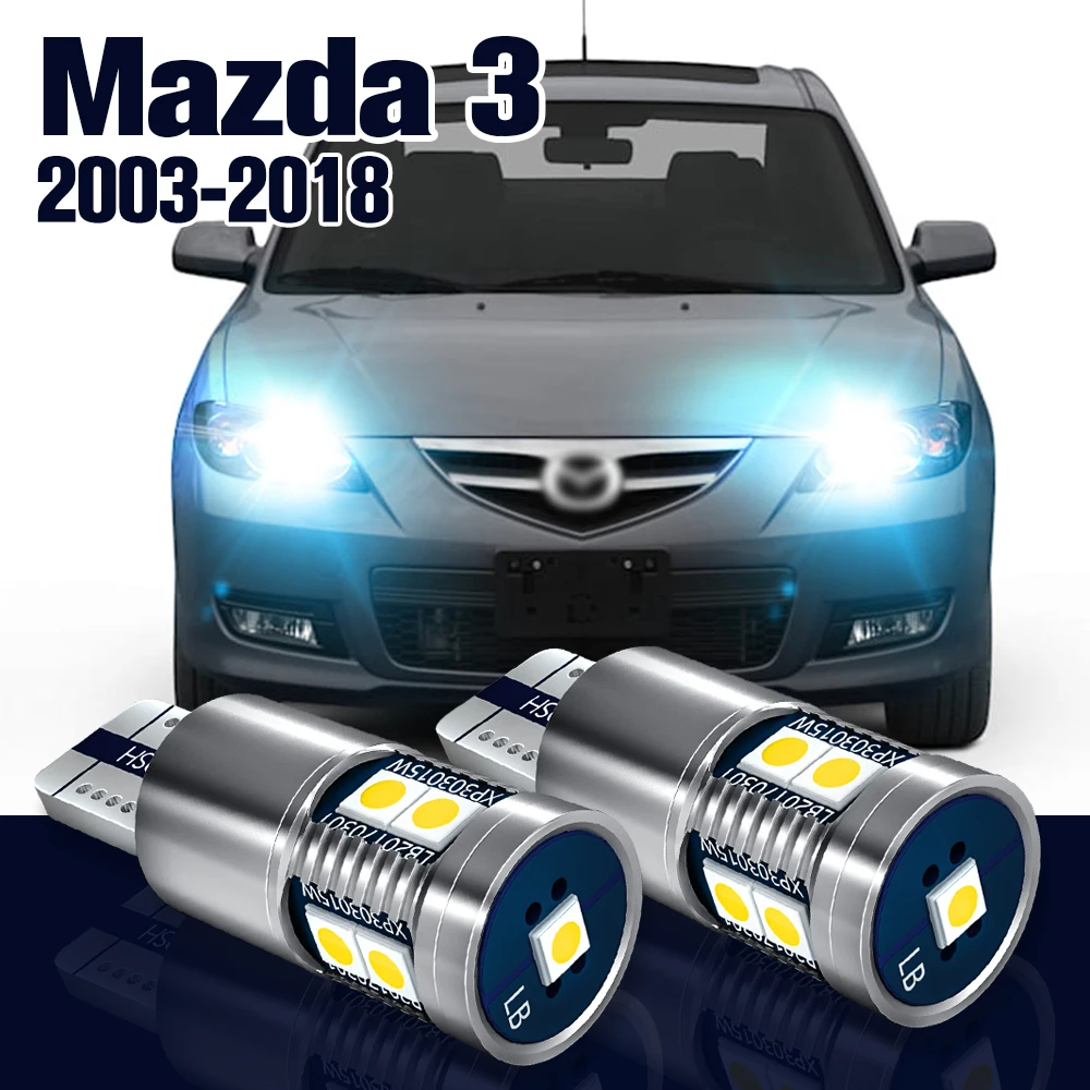 

Clearance Light Bulb 2pcs LED Parking Lamp For Mazda 3 BK BL BM BN Accessories 2003-2018 2010 2011 2012 2013 2014 2015 2016 2017