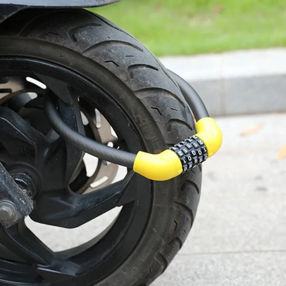 

Bike Lock Bike Lock Anti-theft Device Locking Equipment Bicycle Security Padlock Motorcycle Combination Padlock Number Lock Bike