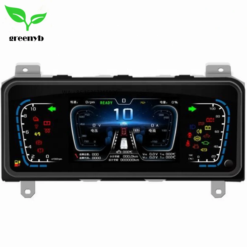 

7 Inch TFT Display for Auto Meter E742 Speedometer for School Bus and Heavy Truck with Rear View Dashboard