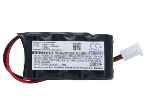 Аккумулятор 500 мАч для измерения воздушных экранов-виникеров, минилта, 120093