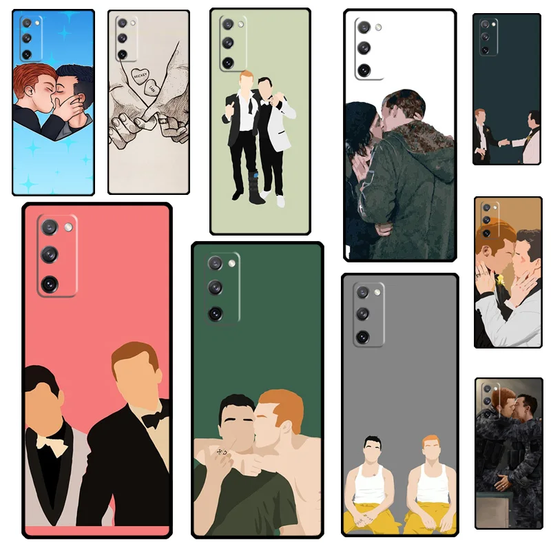 Gallavich Pride Love Ian Shameless Case For Samsung Galaxy S21 Ultra S20 FE S8 S9 S10 Note 10 Plus Note 20 Ultra Back Cover